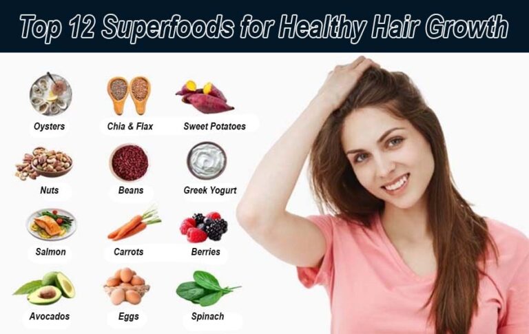 Top 12 Superfoods for Healthy Hair Growth (That Actually Work!)