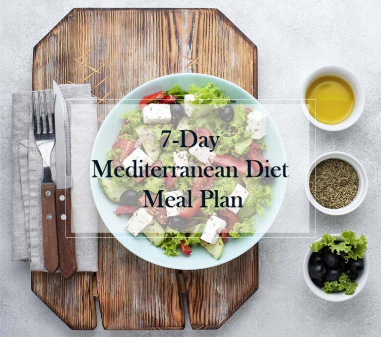 7-Day Mediterranean Diet Meal Plan with Full Recipes