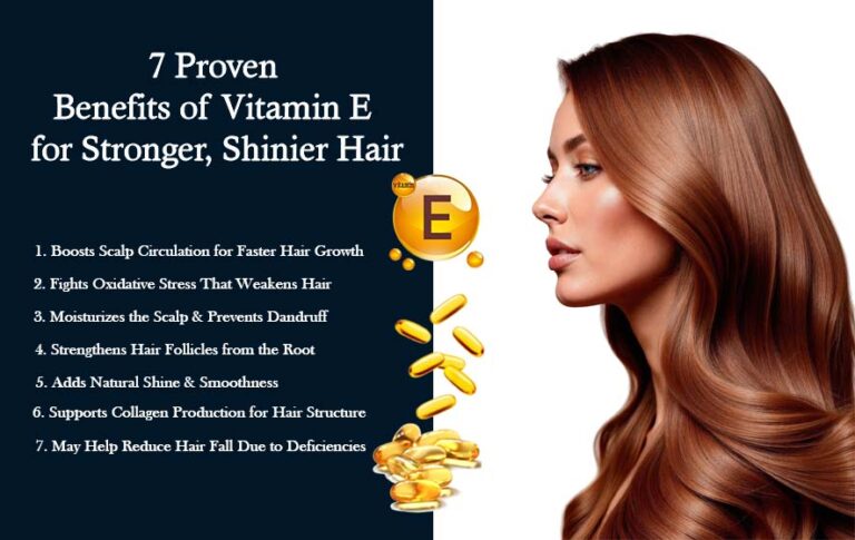 7 Proven Benefits of Vitamin E for Stronger, Shinier Hair